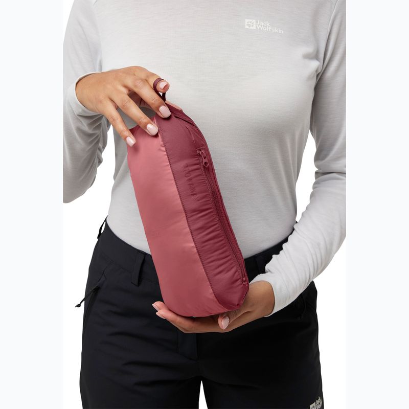 Dámská péřová bunda Jack Wolfskin Ather Down Hoody red ochre 8