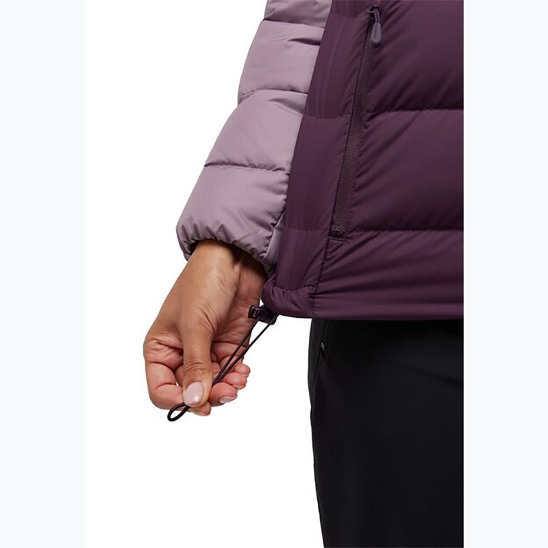 Dámská péřová bunda Jack Wolfskin Ather Down Hoody midnight plum 4