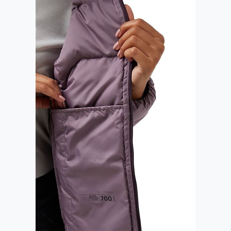 Dámská péřová bunda Jack Wolfskin Ather Down Hoody midnight plum 5