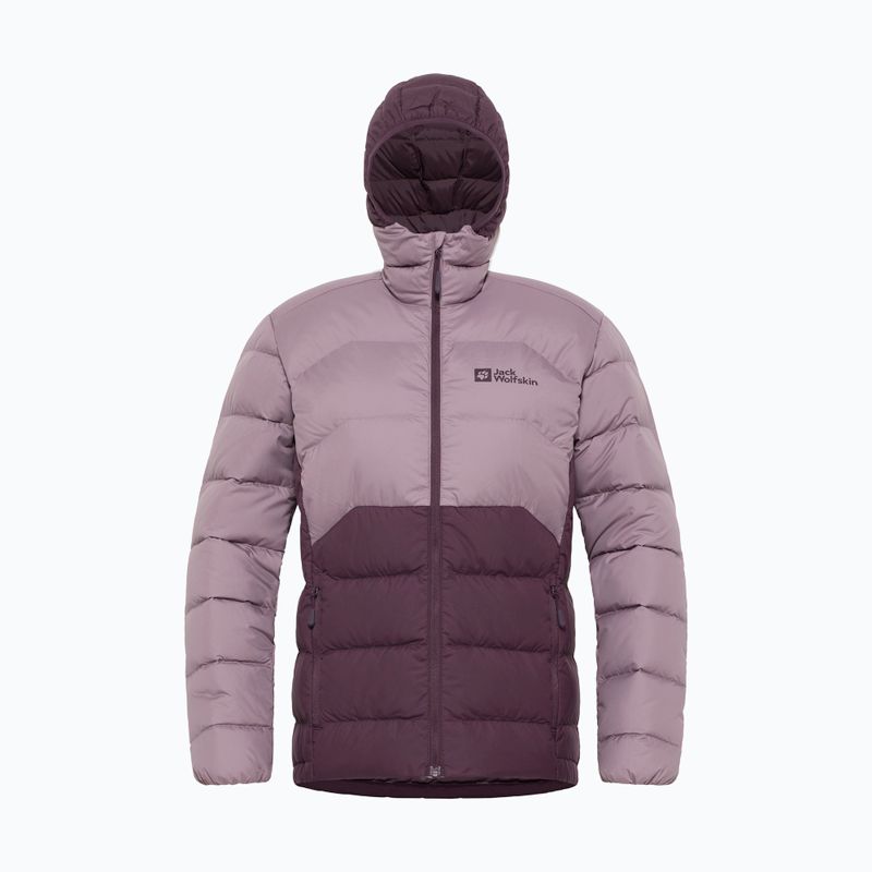 Dámská péřová bunda Jack Wolfskin Ather Down Hoody midnight plum 11