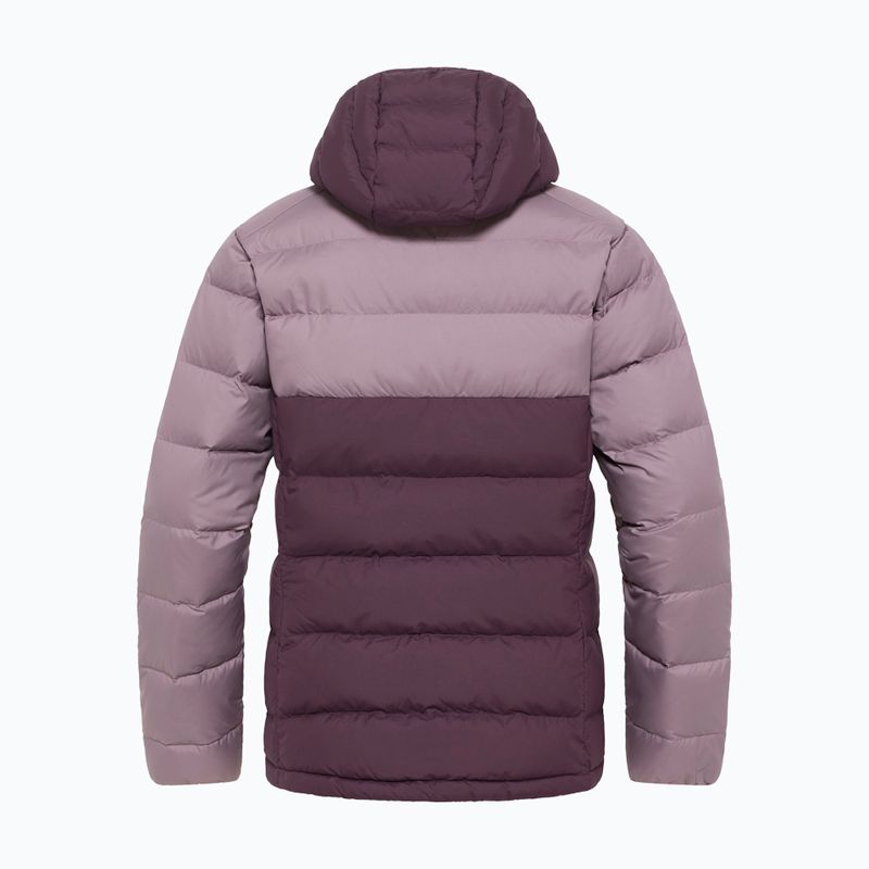 Dámská péřová bunda Jack Wolfskin Ather Down Hoody midnight plum 12