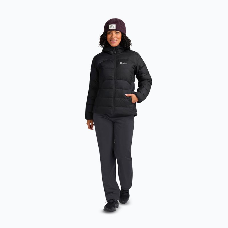 Dámská péřová bunda Jack Wolfskin Ather Down Hoody black 2