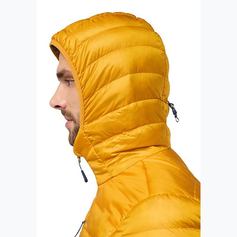 Pánská péřová bunda Jack Wolfskin Passamani Down Hoody safflower 3