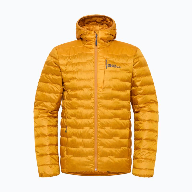 Pánská péřová bunda Jack Wolfskin Passamani Down Hoody safflower 9