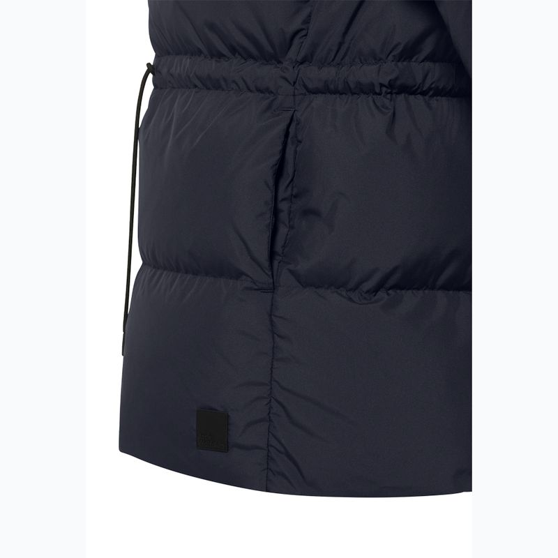 Dámská péřová bunda Jack Wolfskin Kirschallee dark navy 14