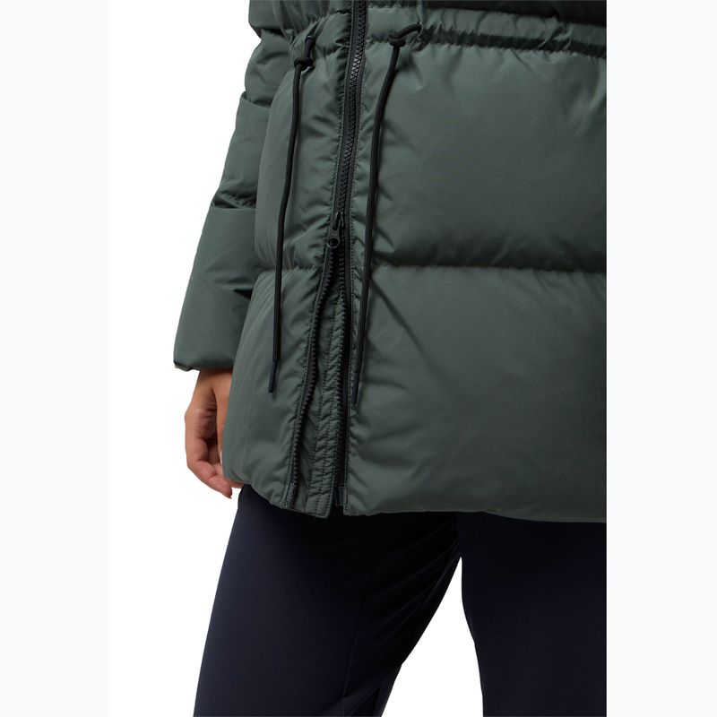 Dámská péřová bunda Jack Wolfskin Kirschallee slate green 8