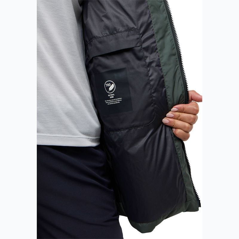 Dámská péřová bunda Jack Wolfskin Kirschallee slate green 9