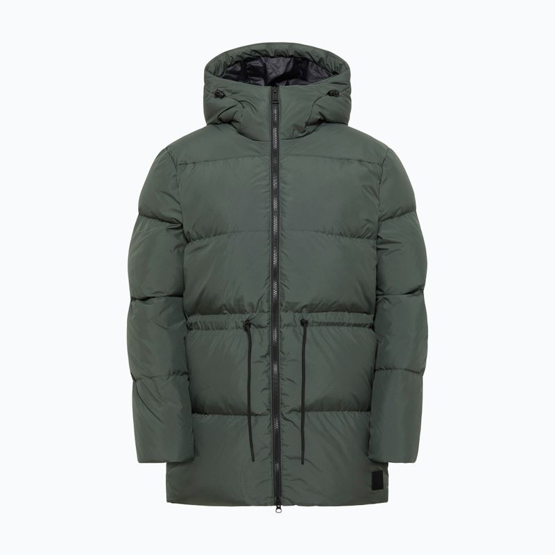 Dámská péřová bunda Jack Wolfskin Kirschallee slate green 10