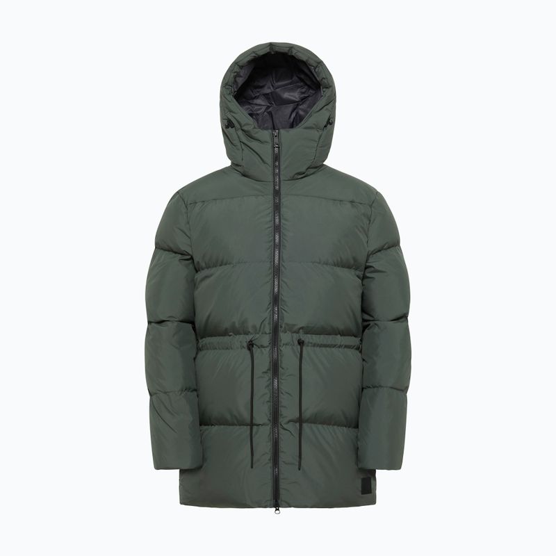 Dámská péřová bunda Jack Wolfskin Kirschallee slate green 11