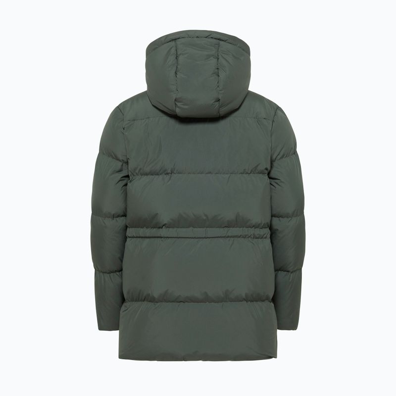 Dámská péřová bunda Jack Wolfskin Kirschallee slate green 12