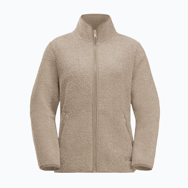 Dámská fleecová mikina Jack Wolfskin High Curl anis 5