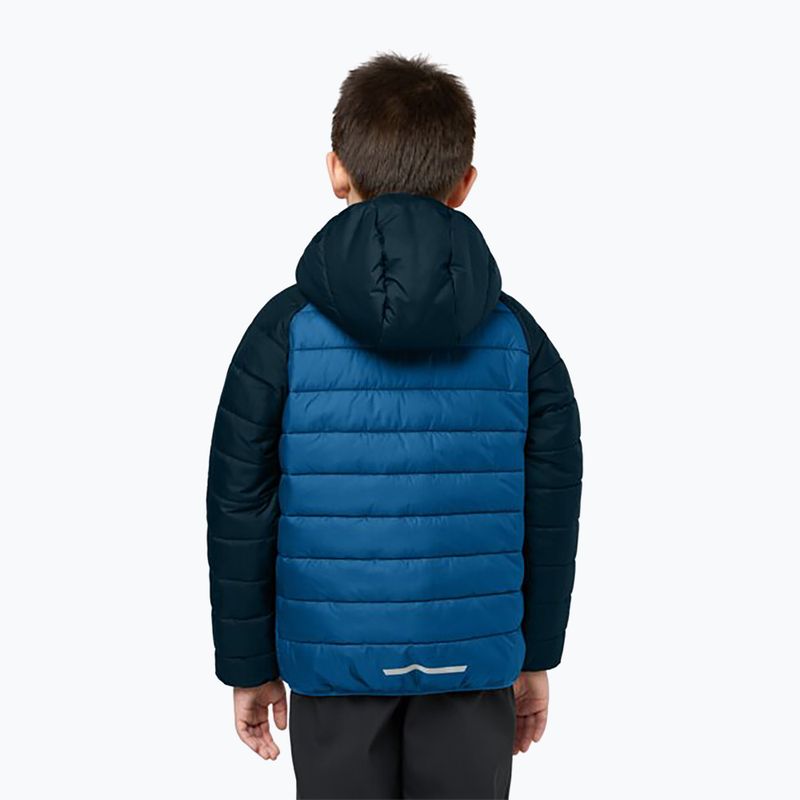 Dětská péřová bunda Jack Wolfskin Zenon crisp cobalt 2