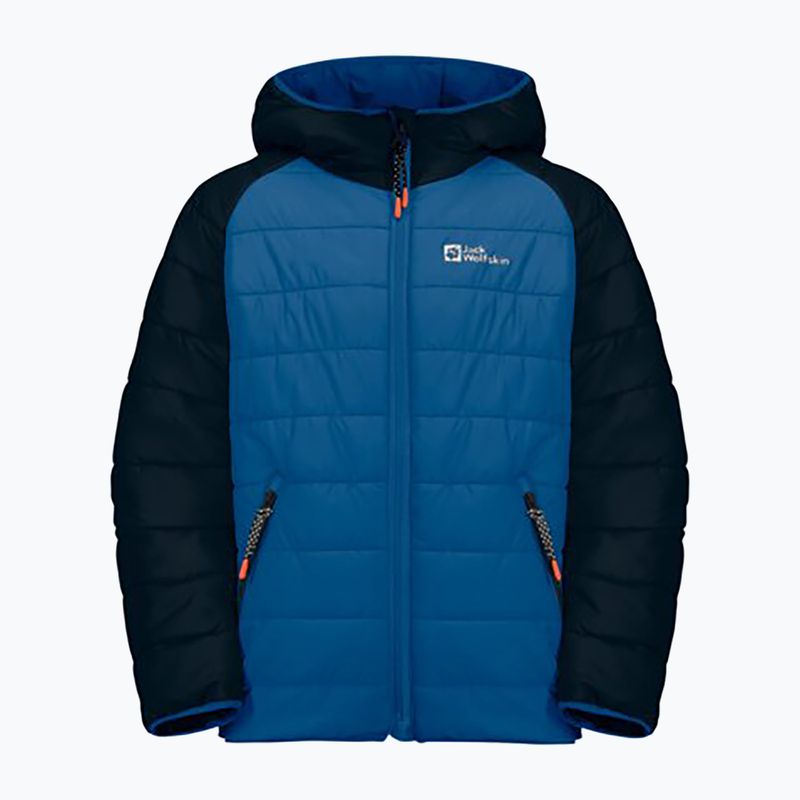 Dětská péřová bunda Jack Wolfskin Zenon crisp cobalt 4