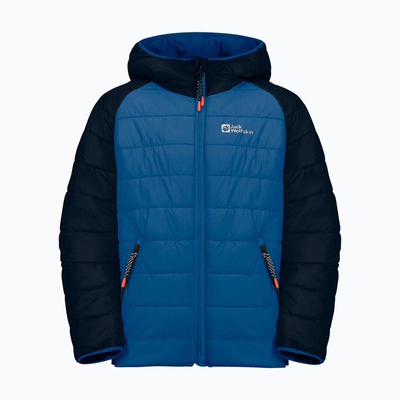 Dětská péřová bunda Jack Wolfskin Zenon crisp cobalt 4