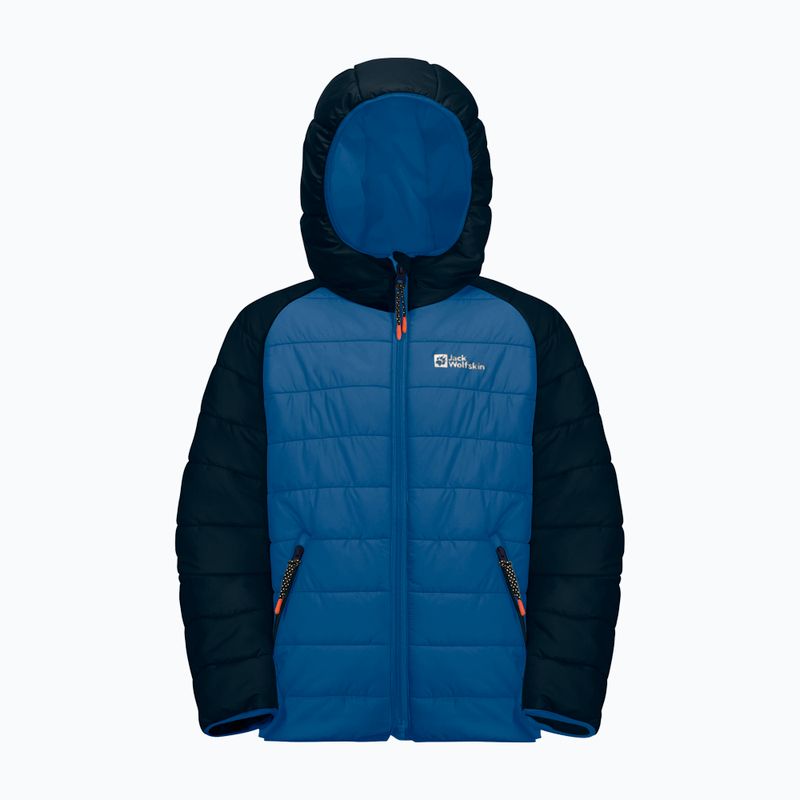 Dětská péřová bunda Jack Wolfskin Zenon crisp cobalt 5