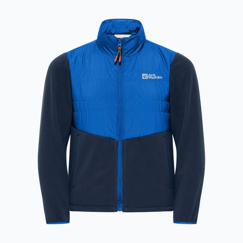 Dětská hybridní bunda Jack Wolfskin Haldor Hybrid crisp cobalt 3