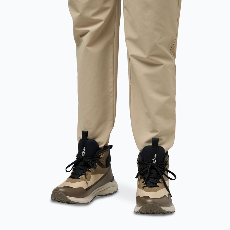 Pánské trekové boty Jack Wolfskin Dromoventure Wt Texapore Mid cold coffe 8