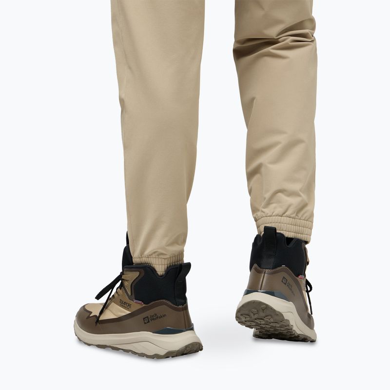 Pánské trekové boty Jack Wolfskin Dromoventure Wt Texapore Mid cold coffe 9