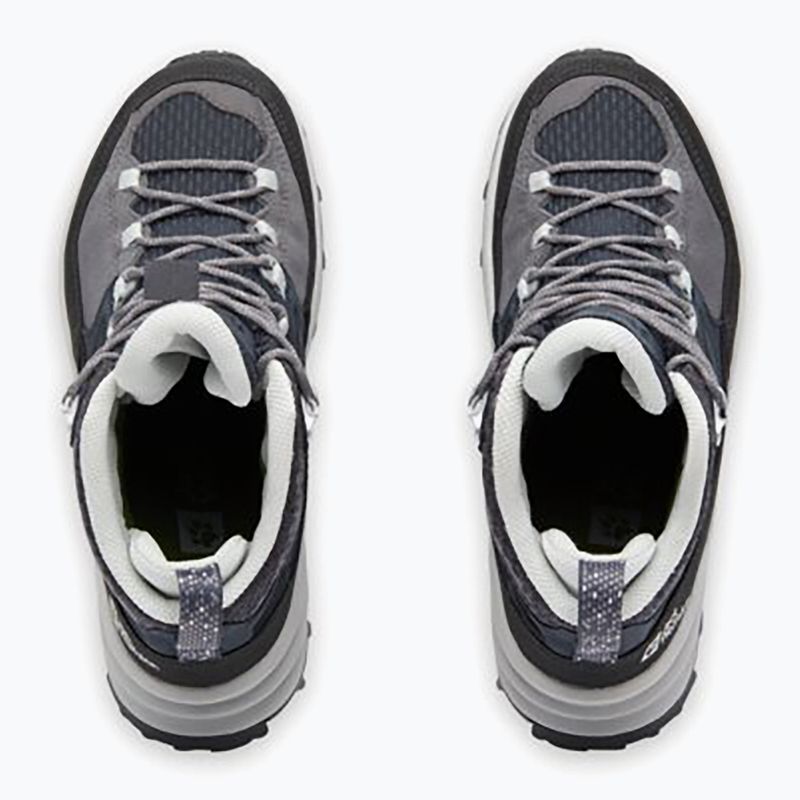 Dámské trekové boty Jack Wolfskin Cyrox Texapore Mid graphite 12