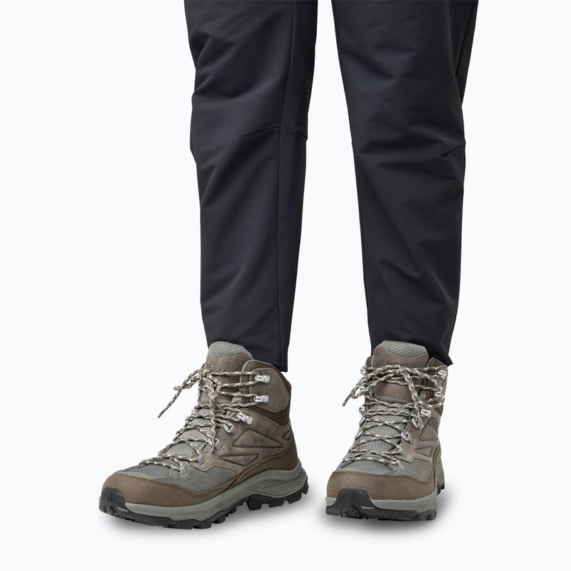 Pánské trekové boty Jack Wolfskin Cyrox Texapore Mid cold coffee 8