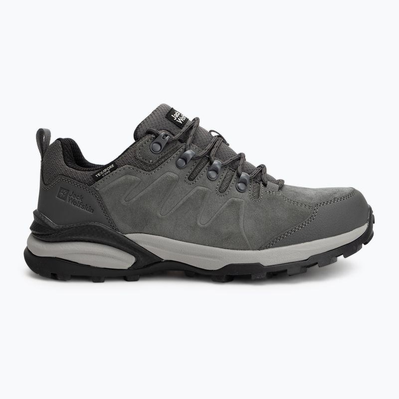 Pánské trekové boty Jack Wolfskin Refugio Texapore Low slate 2