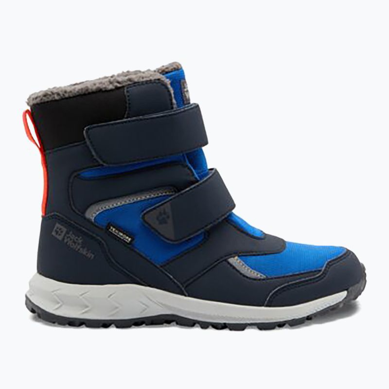 Dětské sněhule Jack Wolfskin Woodland WT Texapore High VC crisp cobalt 8