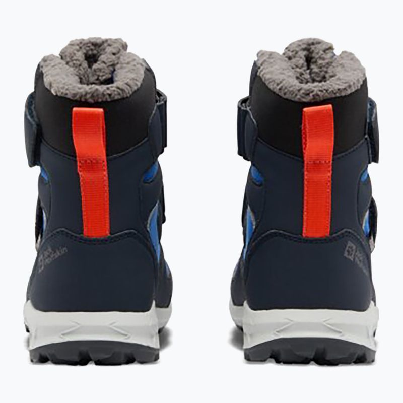 Dětské sněhule Jack Wolfskin Woodland WT Texapore High VC crisp cobalt 11