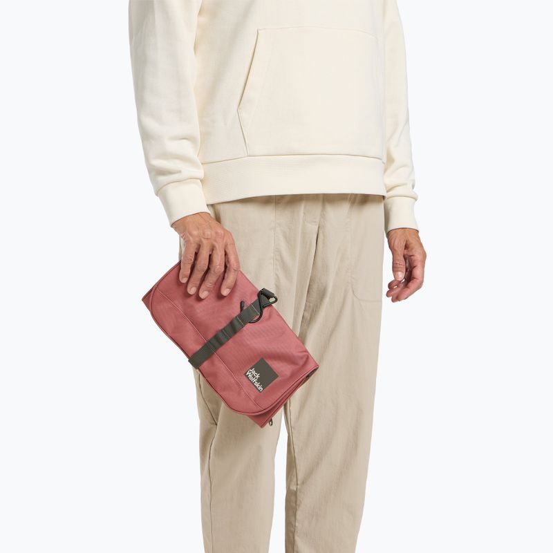 Kosmetická taška Jack Wolfskin Konya Waschsalon mineral red 3