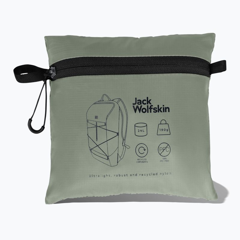 Batoh Jack Wolfskin Wandermood Packable 24 l mint leaf daypack 4