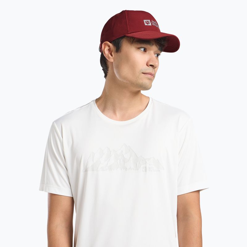 Kšiltovka Jack Wolfskin Baseball Cap deep ruby 7