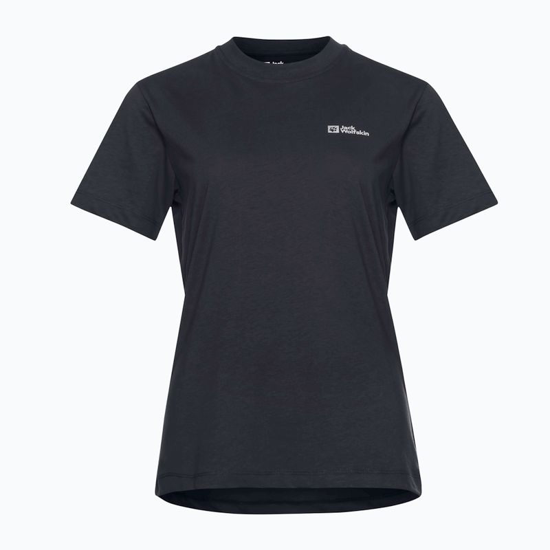 Dámské tričko Jack Wolfskin Essential tmavě námořnické 5