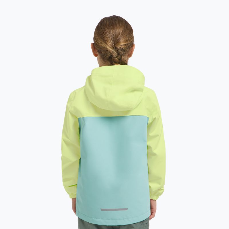 Dětská bunda do deště Jack Wolfskin Tucan soft jade 3