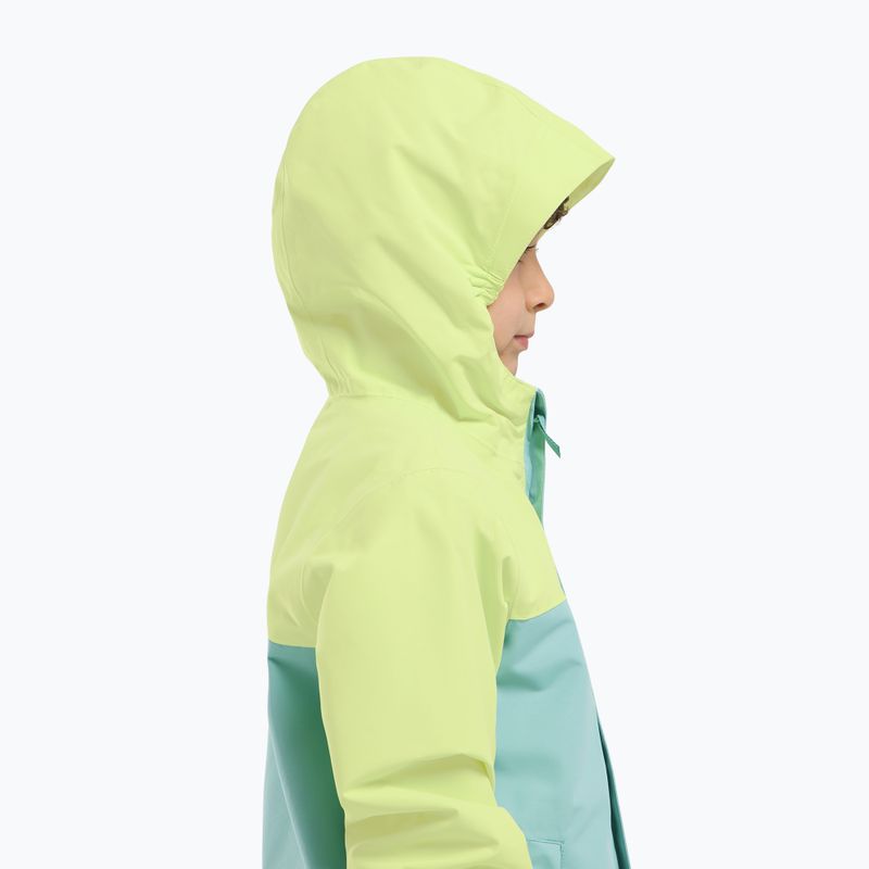 Dětská bunda do deště Jack Wolfskin Tucan soft jade 4