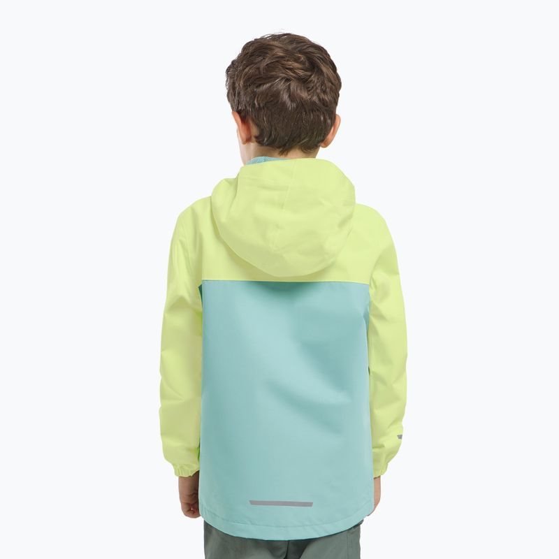 Dětská bunda do deště Jack Wolfskin Tucan soft jade 7