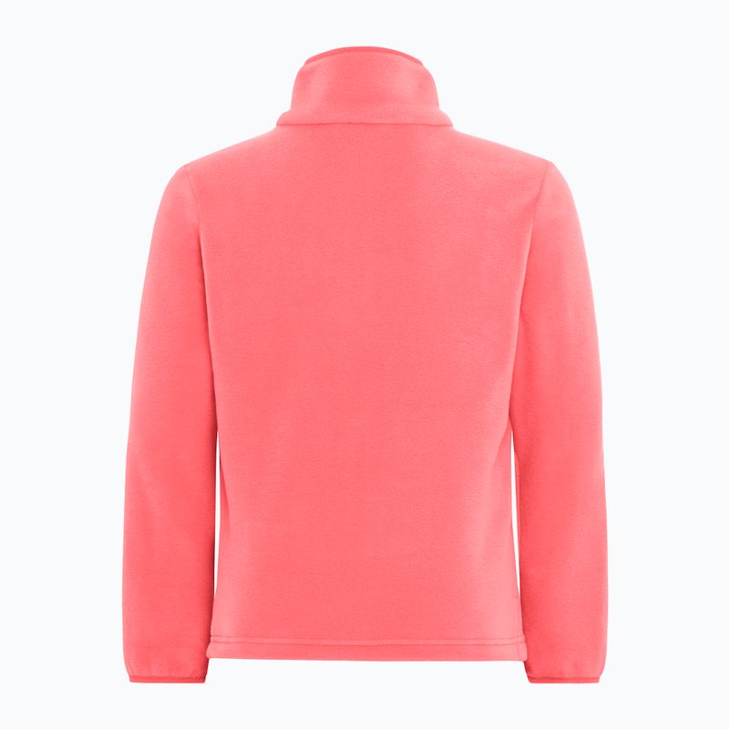 Dětská fleecová mikina Jack Wolfskin Taunus sunset coral 2