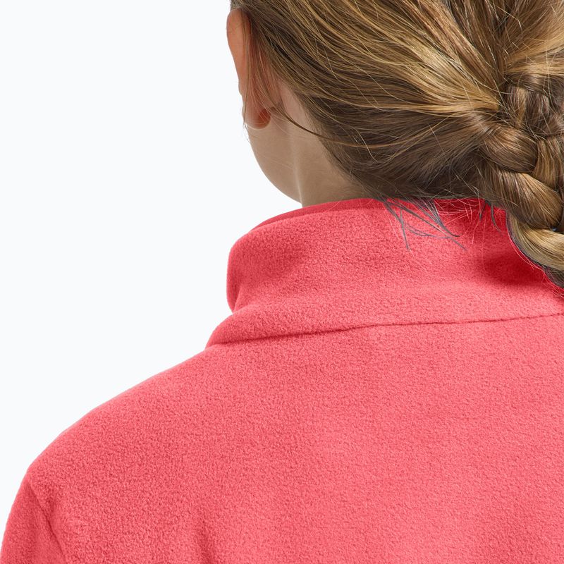 Dětská fleecová mikina Jack Wolfskin Taunus sunset coral 17