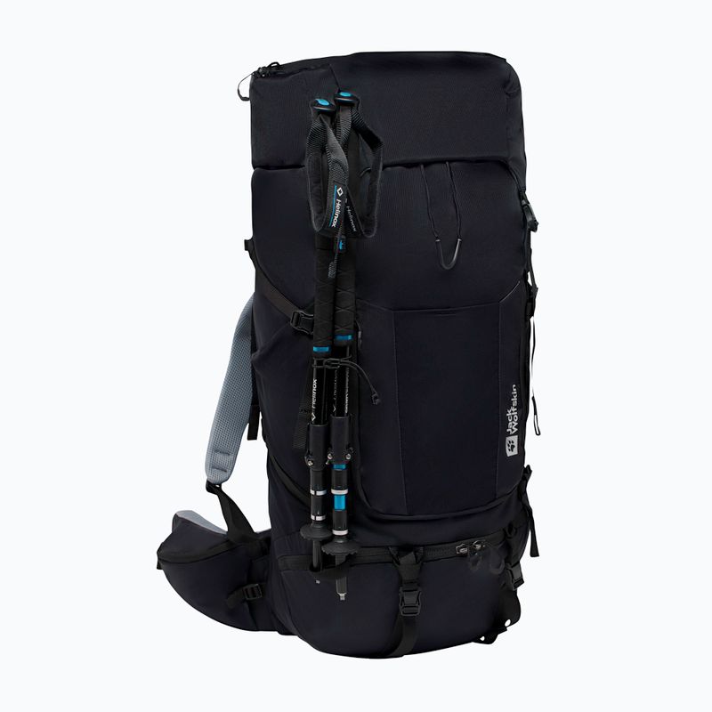 Trekový batoh Jack Wolfskin Trailflair Pro 60 l black 2