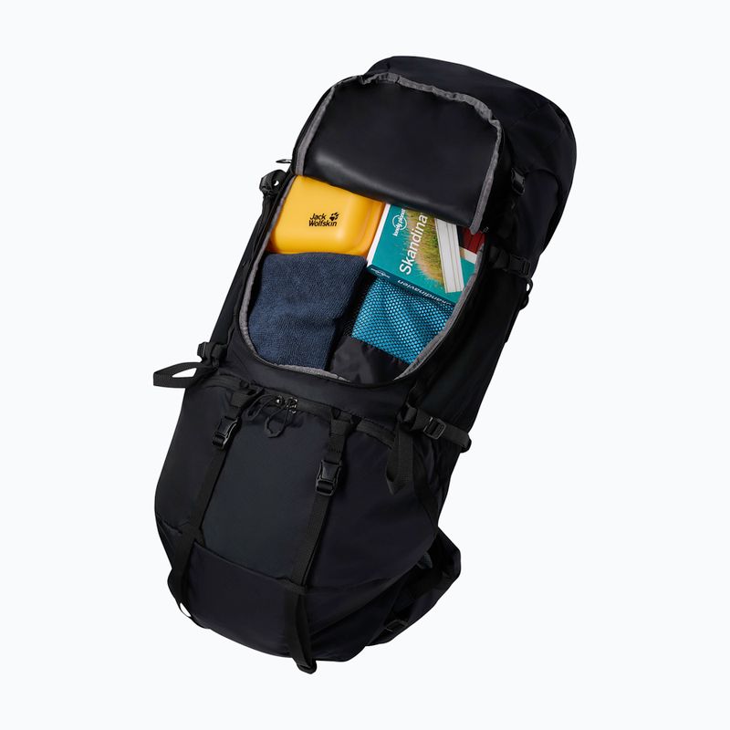 Trekový batoh Jack Wolfskin Trailflair Pro 60 l black 8