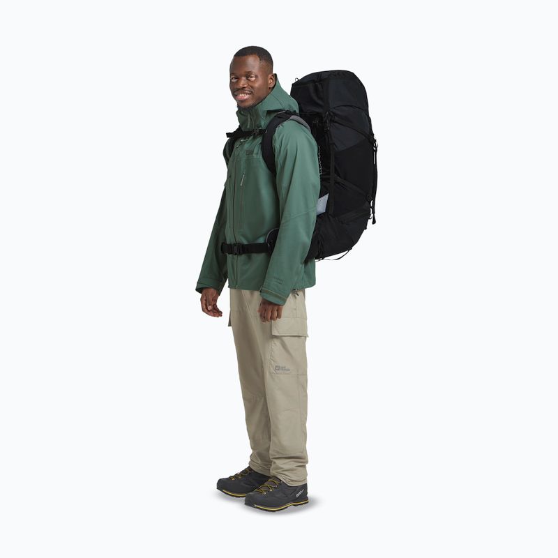 Trekový batoh Jack Wolfskin Trailflair Pro 60 l black 17