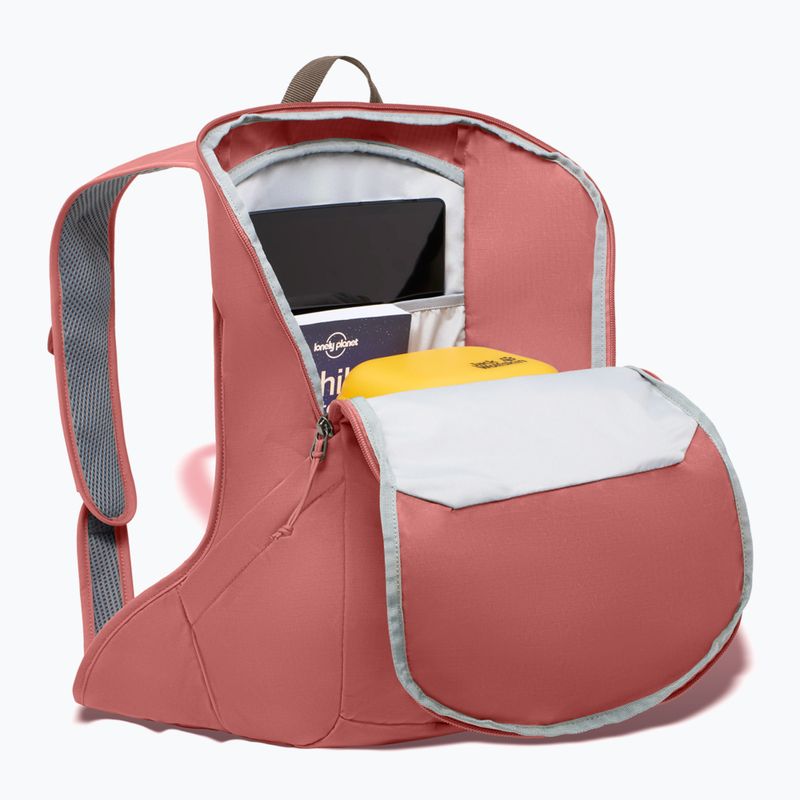 Dámský batoh Jack Wolfskin Waimea 15 l mineral red 7