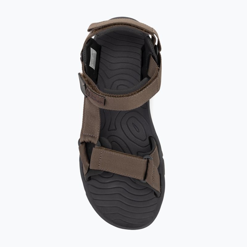 Pánské sandály Jack Wolfskin Lakewood Ride cold coffee 5