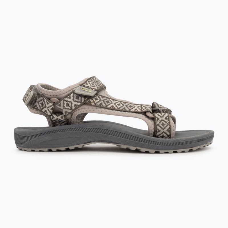 Dámské sandály Jack Wolfskin Wave Breaker cold coffee 2