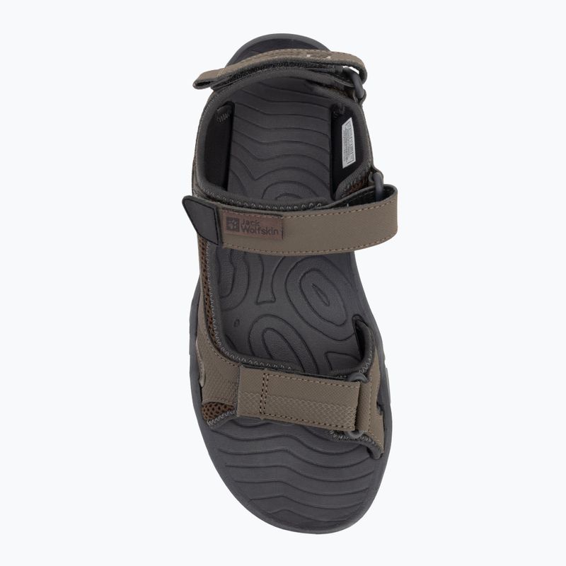 Pánské sandály Jack Wolfskin Lakewood Cruise cold coffee 5