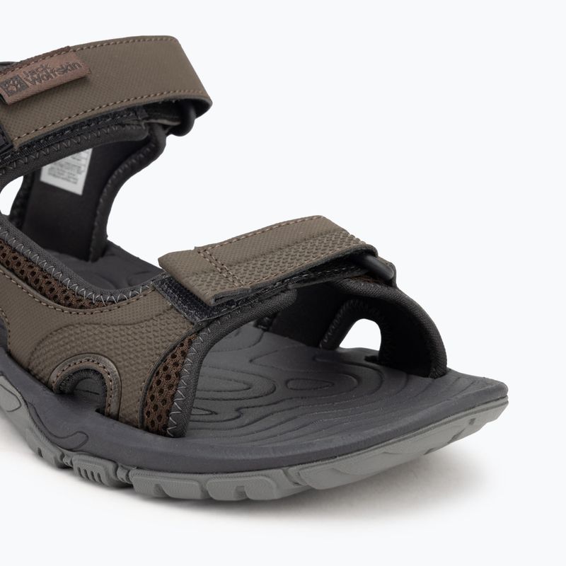 Pánské sandály Jack Wolfskin Lakewood Cruise cold coffee 7