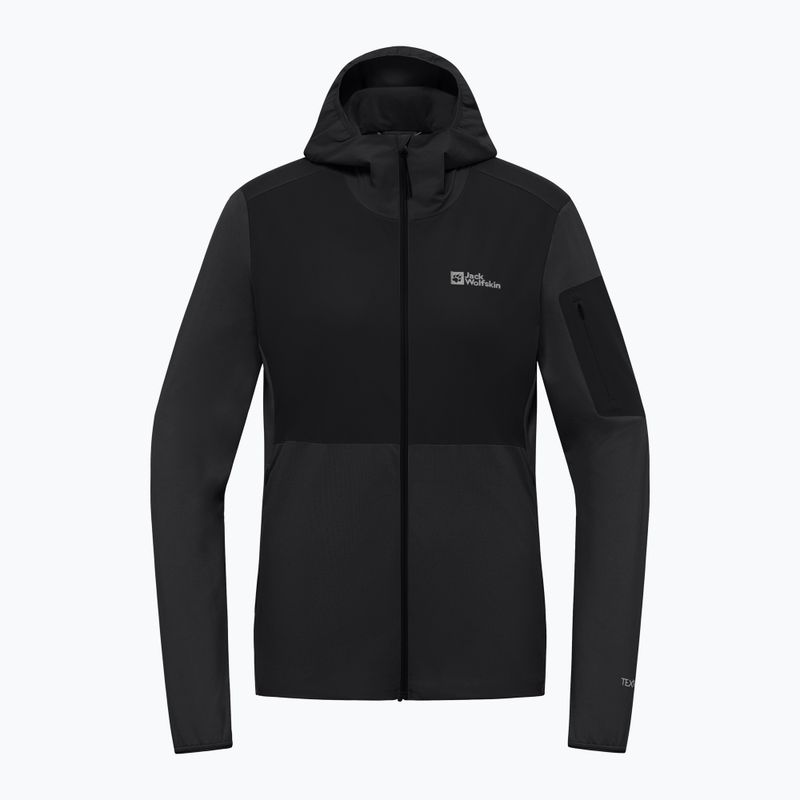 Dámská fleecová mikina  Jack Wolfskin Prelight Trail Hoody black 7