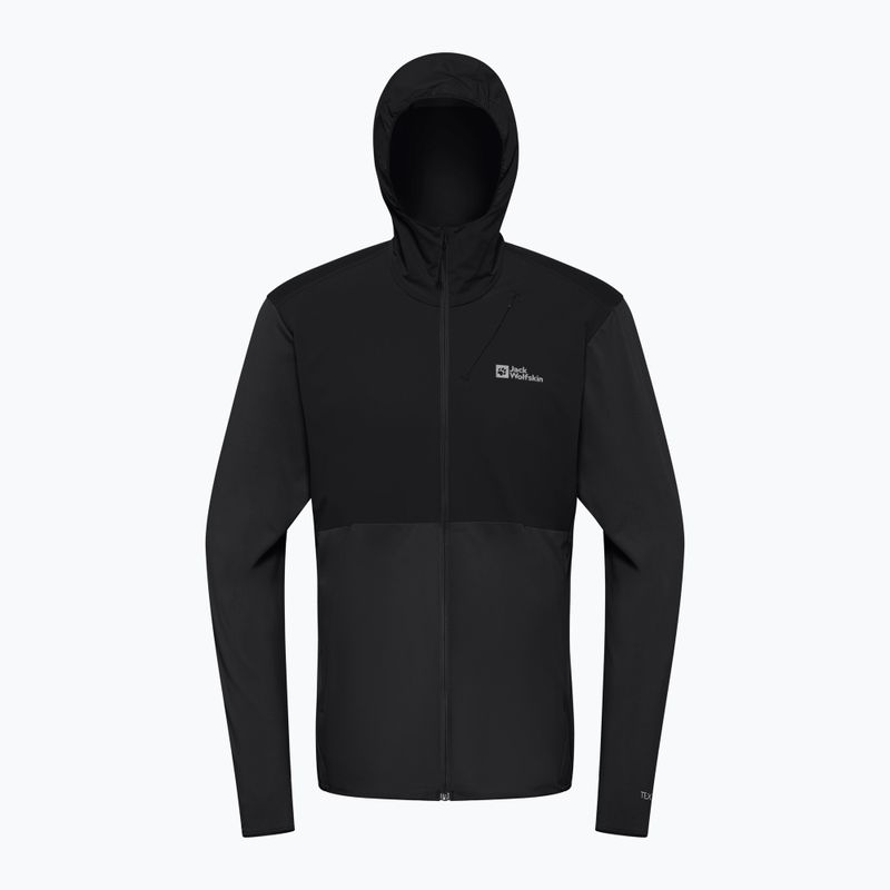 Pánská mikinaJack Wolfskin Prelight Trail Hoody black 8