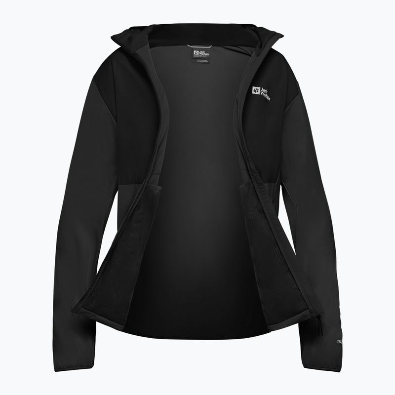 Pánská mikinaJack Wolfskin Prelight Trail Hoody black 9