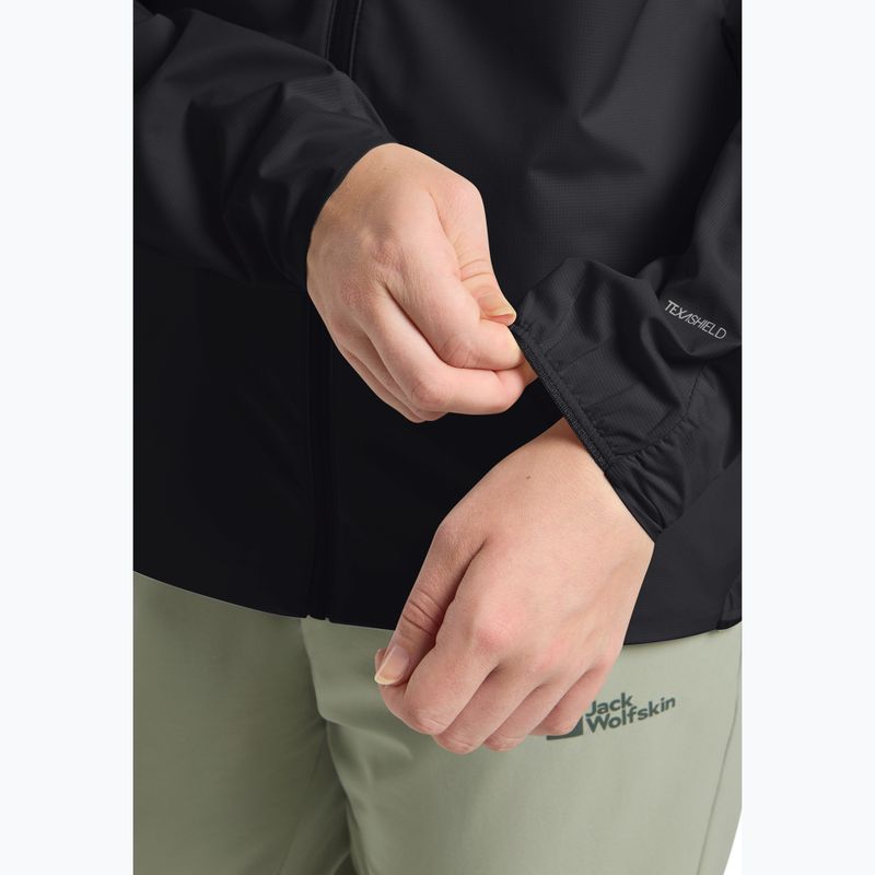 Dámská větrovka Jack Wolfskin Prelight Octa black 6