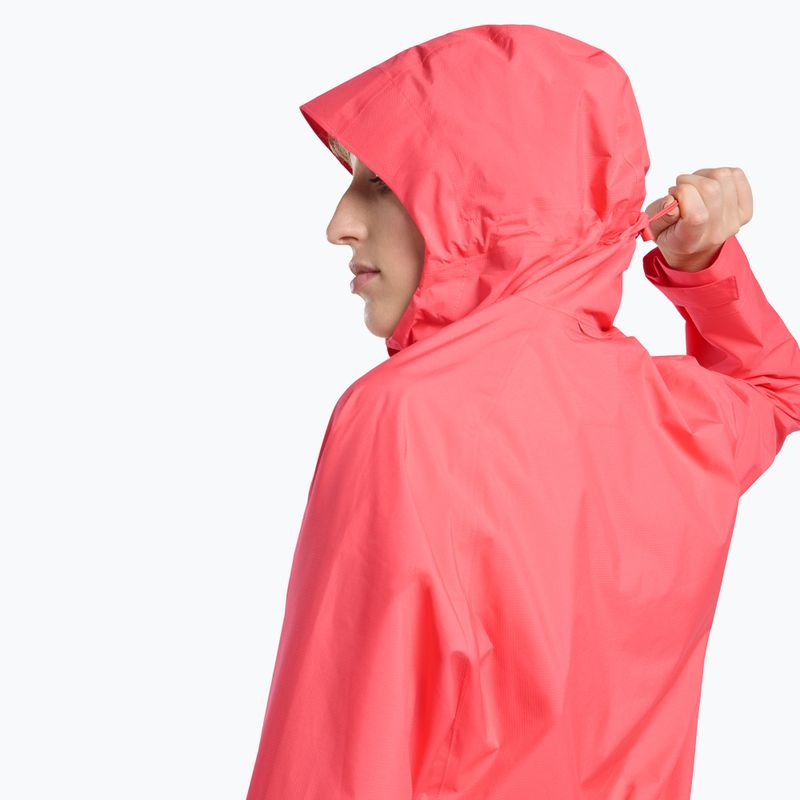 Dámská bunda do deště  Jack Wolfskin Prelight 2.5L LT sunset coral 4