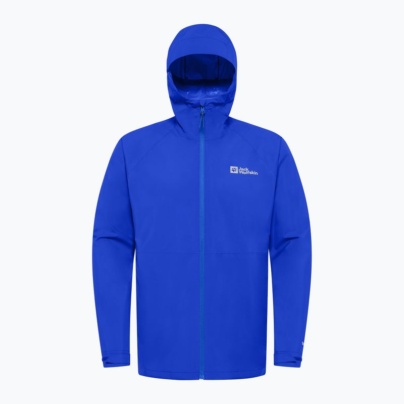Pánská bunda do deště Jack Wolfskin Prelight 2.5L LT vibrant blue 8